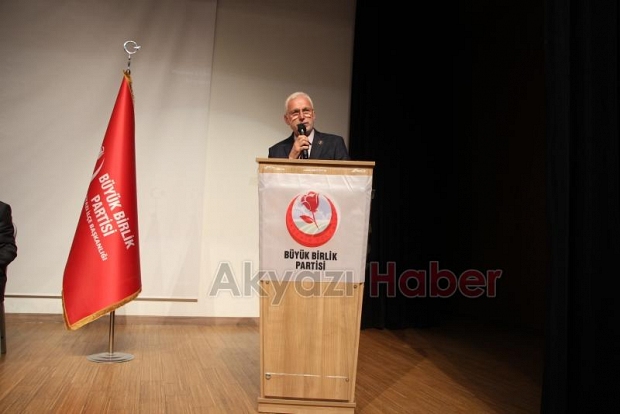 BBP Akyazı İlçe Başkanlığına Naim Yolcu tekrar seçildi