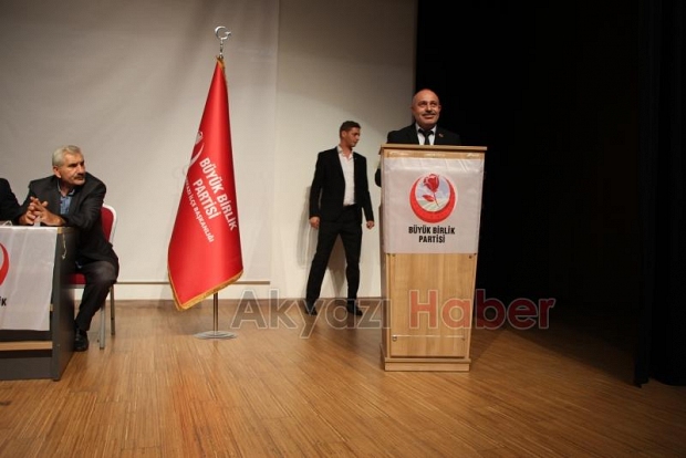 BBP Akyazı İlçe Başkanlığına Naim Yolcu tekrar seçildi