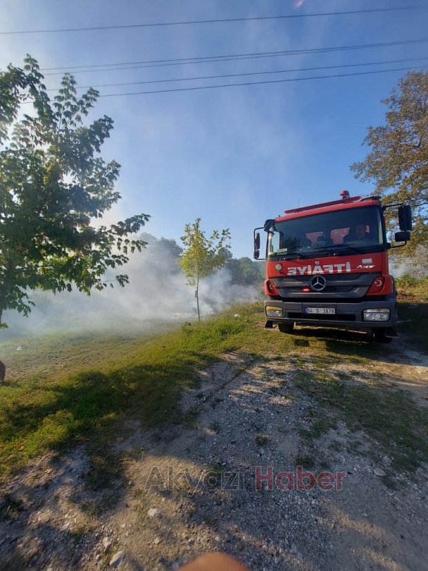 Kuzuluk'ta yangın