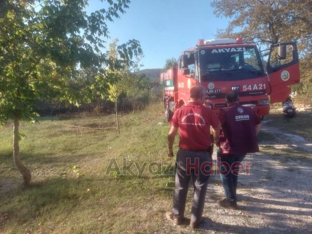 Kuzuluk'ta yangın