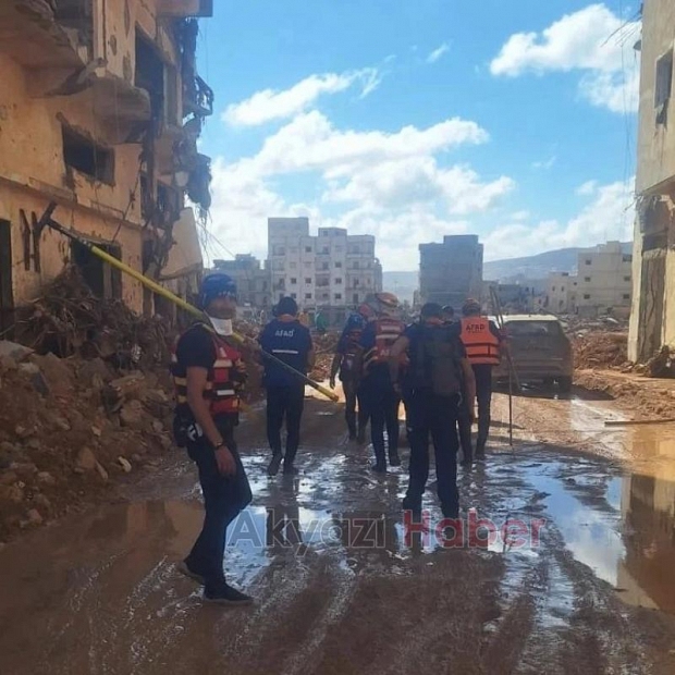 AFAD Sakarya'dan Libya'ya yardım eli