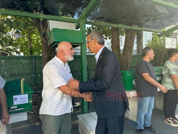 Bisikletten düşüp ölen kişinin cenazesi toprağa verildi