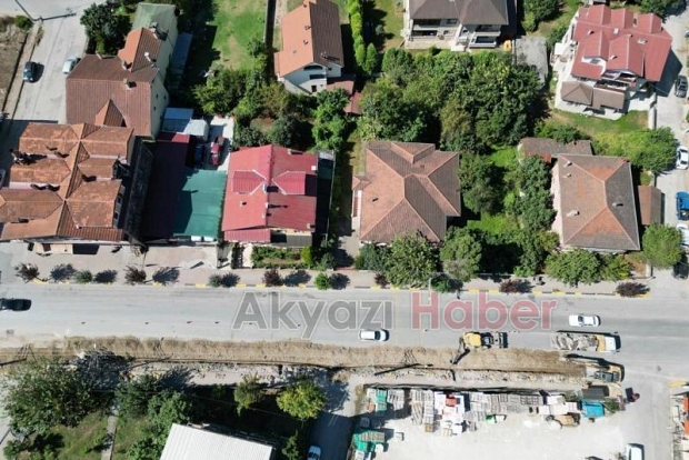 Akyazı da 5 bin 500 metrelik içme suyu hattı yenileniyor