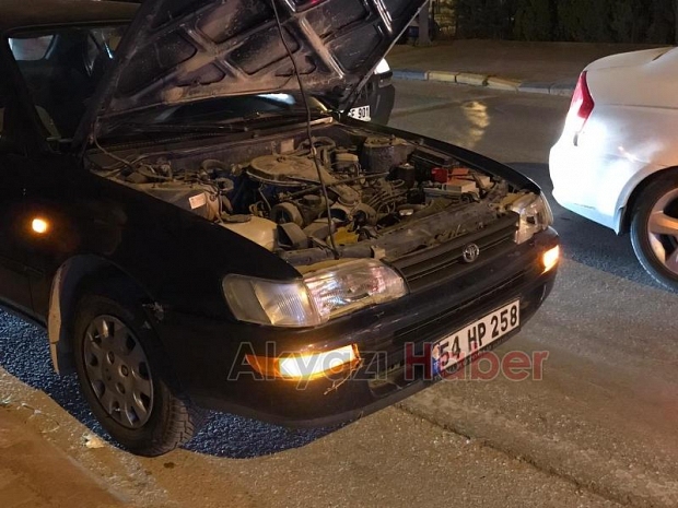 Ada caddesinde kaza 1 yaralı