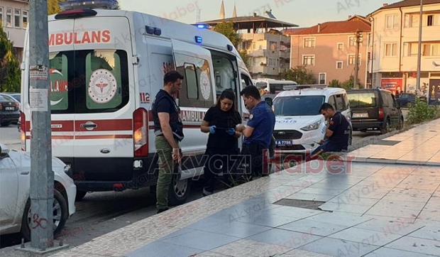 Madde bağımlısı kendine zarar verdi