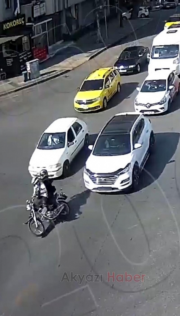 Sakarya'daki kazalar böyle görüntülendi