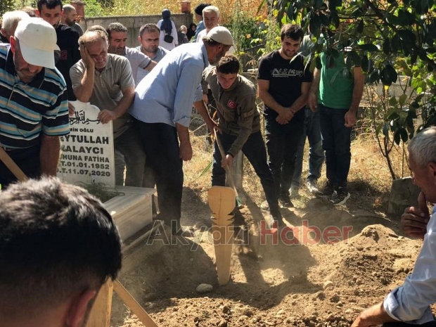 Kazada hayatını kaybeden iki çocuk annesi toprağa verildi
