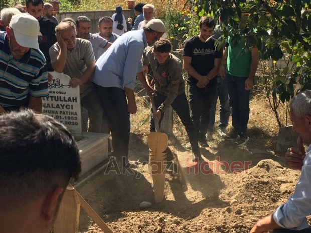 Kazada hayatını kaybeden iki çocuk annesi toprağa verildi