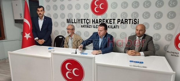 MHP Akyazı İlçe Teşkilatını ziyaret ettiler