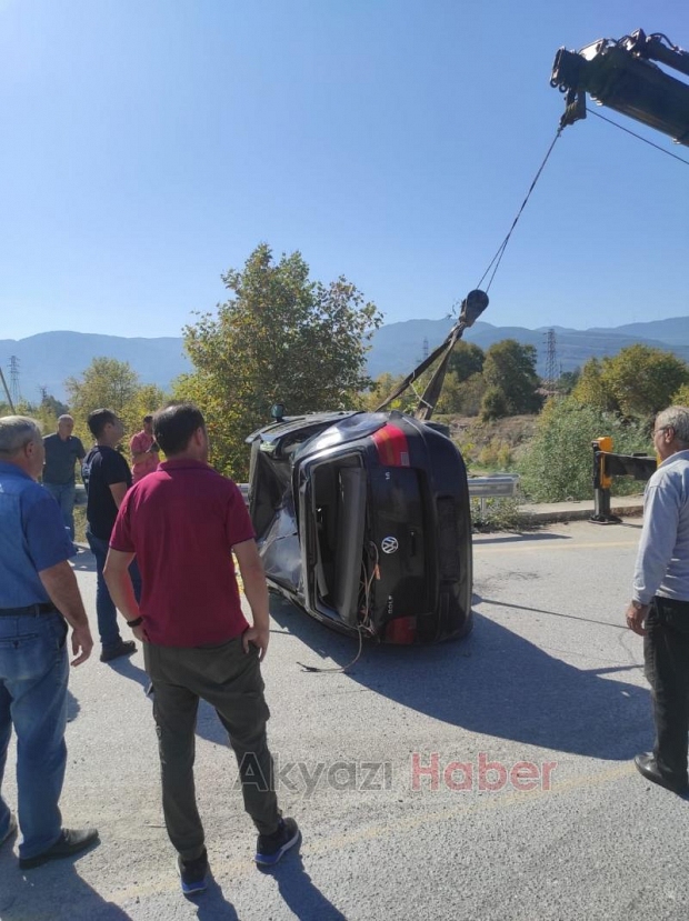Otomobil Köprüden uçtu 
