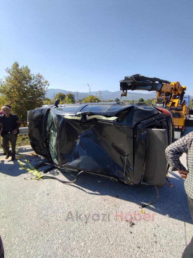 Otomobil Köprüden uçtu 