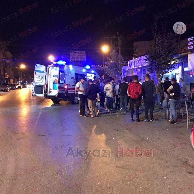 Akyazı'da maç sonrası kavgada 1 kişi ağır yaralandı