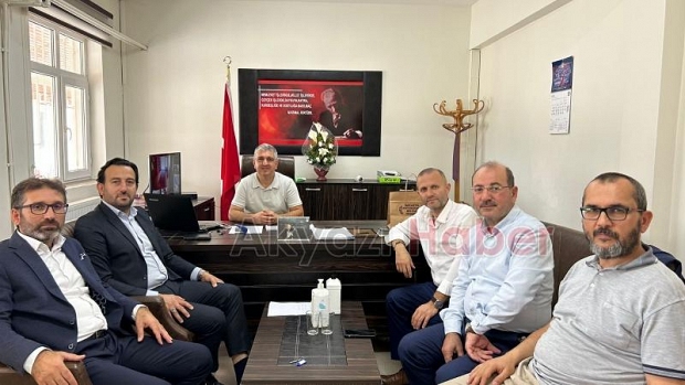 SİMDER VE AKİMDER'den İlçe Müftüsü ve okullara ziyaret