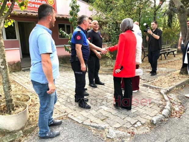 Karapürçek itfaiyesini ziyaret ettiler