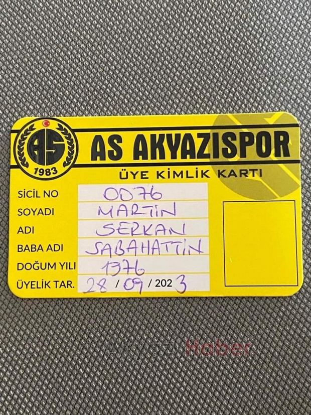 As Akyazıspor'dan destek çağrısı