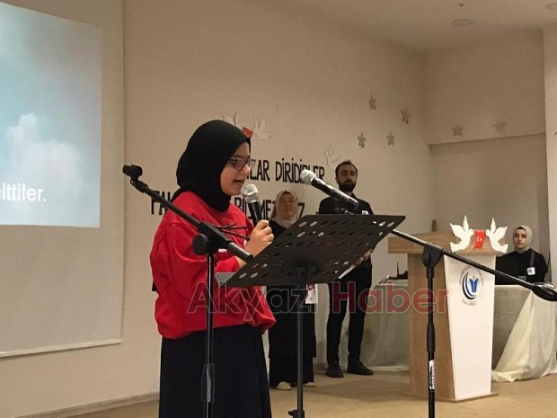 15 Temmuz Demokrasi ve Millî Birlik Günü programı gerçekleştirildi