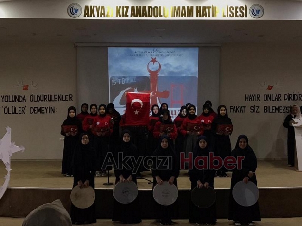 15 Temmuz Demokrasi ve Millî Birlik Günü programı gerçekleştirildi