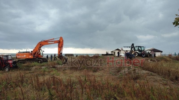 Karasu'da yıkım gerginliği