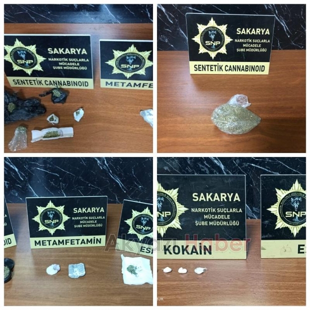 Sakarya'da uyuşturucu tacirlerine darbe: 111 kişi yakalandı