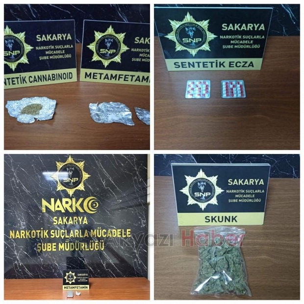 Sakarya'da uyuşturucu tacirlerine darbe: 111 kişi yakalandı