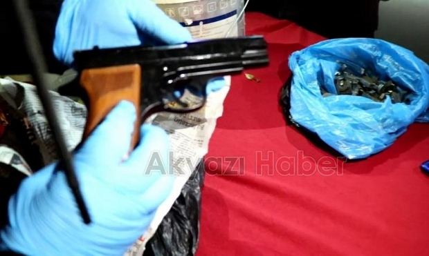 Silah kaçakçılığı operasyonu Sakarya'ya uzandı