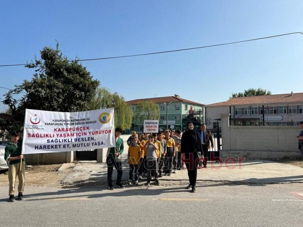 Dünya Yürüyüş Günü etkinliği gerçekleştirildi