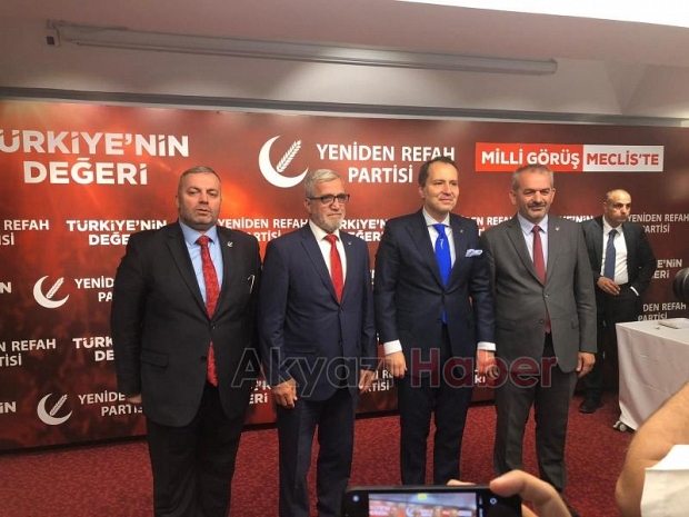 Hasan Akcan  Yeniden Refah Partisi'ne katıldı