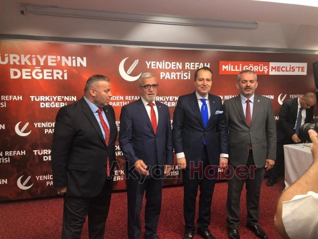 Hasan Akcan  Yeniden Refah Partisi'ne katıldı