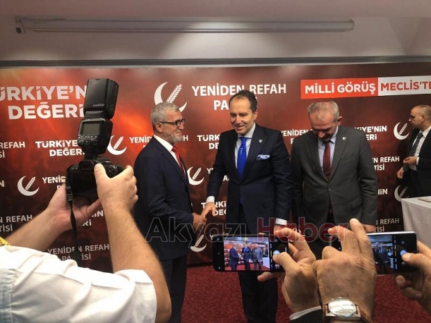 Hasan Akcan  Yeniden Refah Partisi'ne katıldı