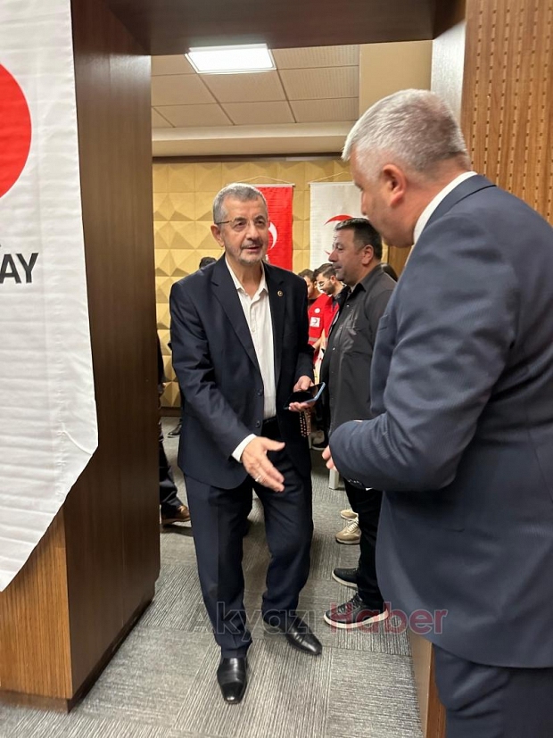 Türk Kızılay Akyazı Şubesi 1. Olağan Kongresi yapıldı