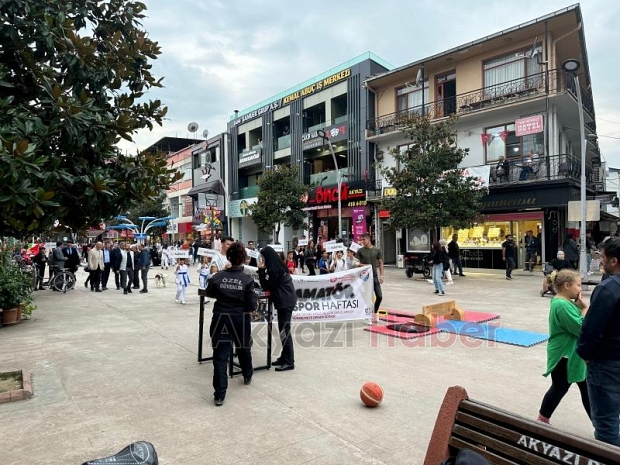 Akyazı'da amatör spor haftası etkinliklerle kutlandı