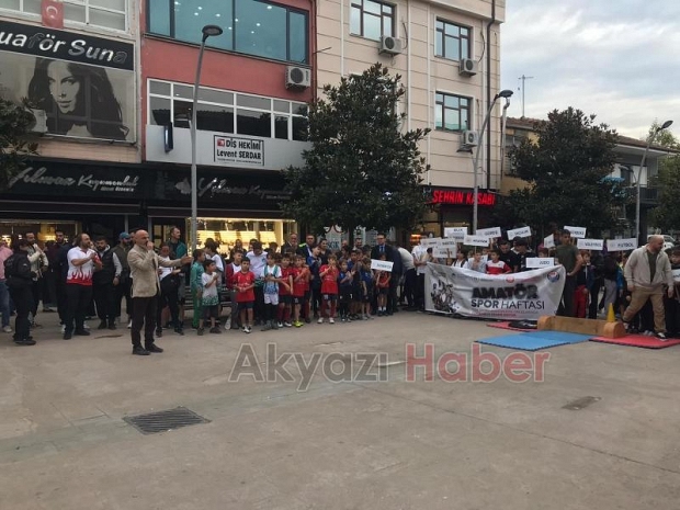 Akyazı'da amatör spor haftası etkinliklerle kutlandı