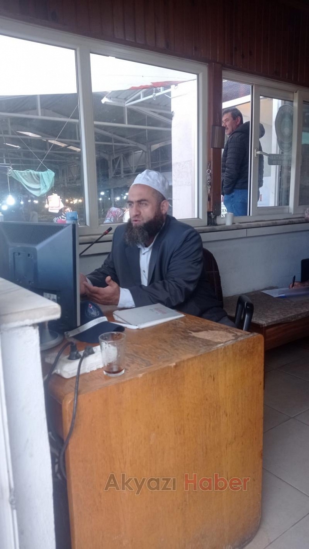 Akyazı Pazar Yeri'nde esnaf duası yapıldı