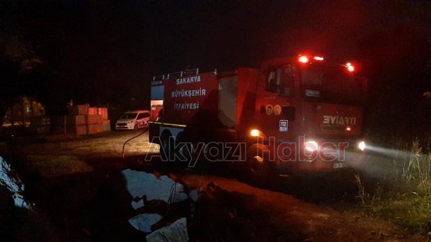 Mahalleyi sokağa döken yangın ihbarı