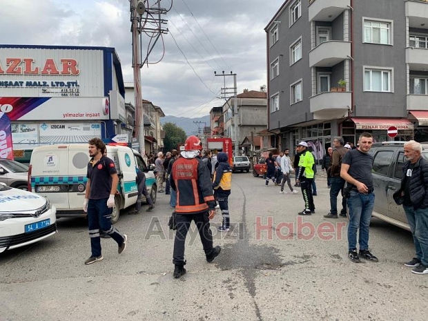 Akyazı'da simit fırınında patlama