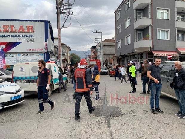 Akyazı'da simit fırınında patlama