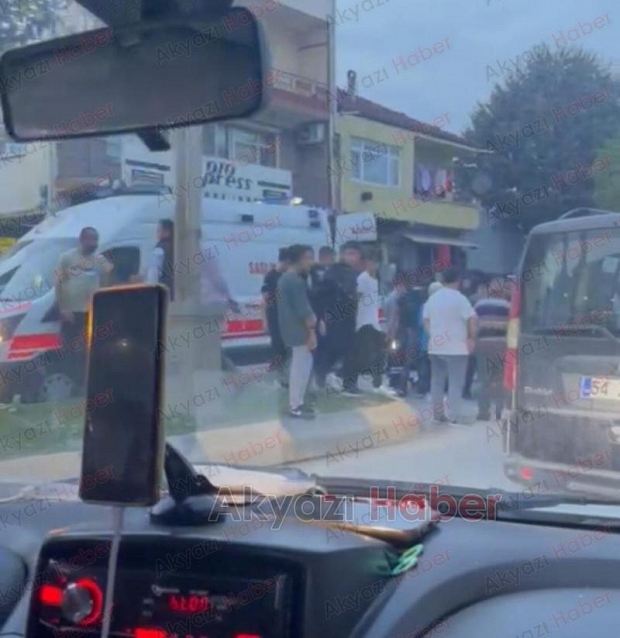 Motosiklet ve bisiklet çarpıştı: 2 yaralı