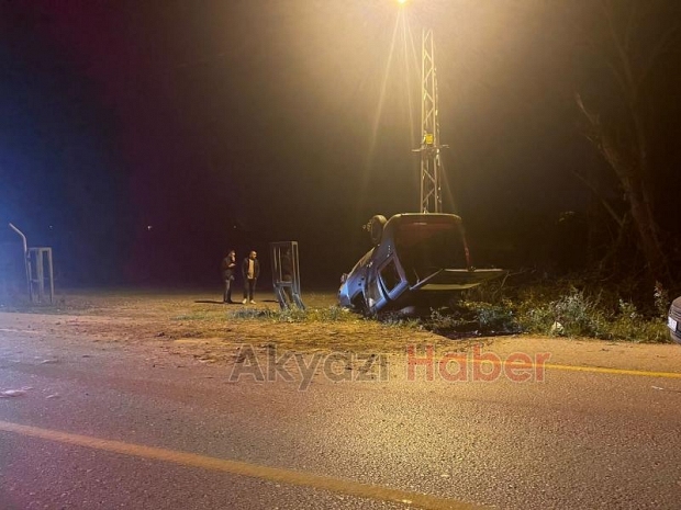 Ormanköy yolunda feci kaza