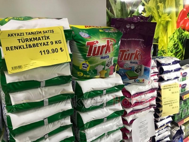 Akyazı Efecan Tanzim Satış Marketi'nden Filistin'e destek
