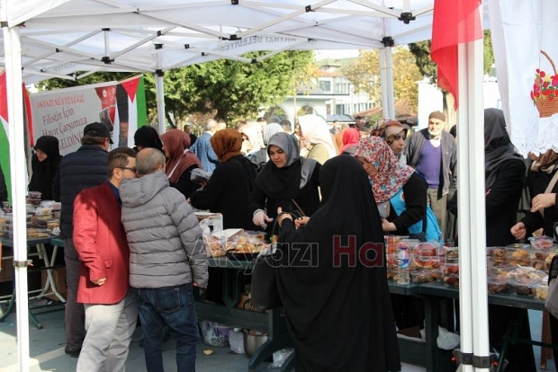 Filistinliler yararına kermes düzenlendi
