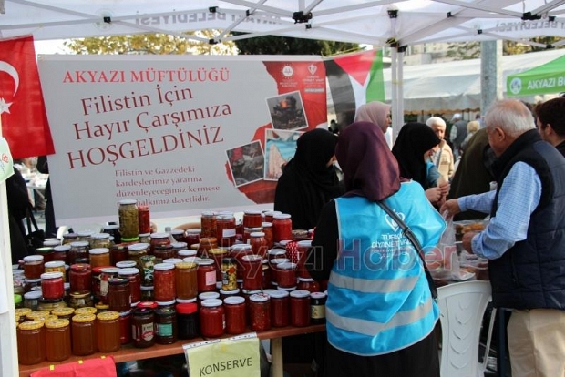 Filistinliler yararına kermes düzenlendi