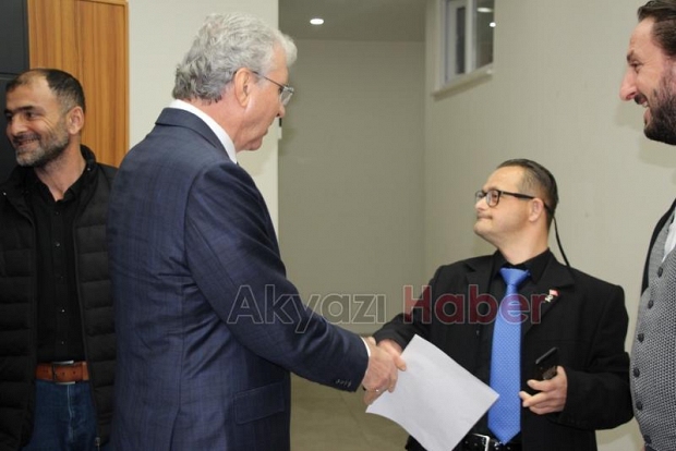 Ekrem Yüce'den AK Parti ve MHP Akyazı İlçe Başkanlıklarını ziyaret