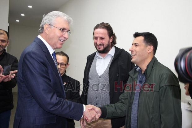 Ekrem Yüce'den AK Parti ve MHP Akyazı İlçe Başkanlıklarını ziyaret