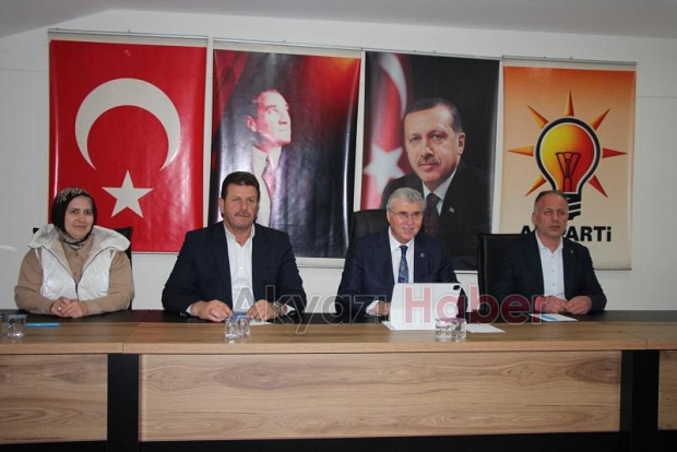 Ekrem Yüce'den AK Parti ve MHP Akyazı İlçe Başkanlıklarını ziyaret