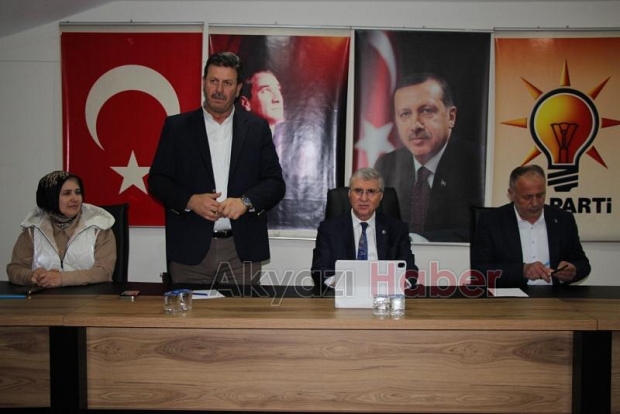 Ekrem Yüce'den AK Parti ve MHP Akyazı İlçe Başkanlıklarını ziyaret
