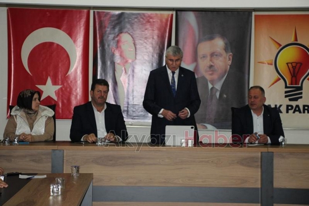 Ekrem Yüce'den AK Parti ve MHP Akyazı İlçe Başkanlıklarını ziyaret