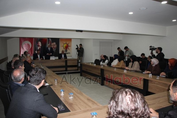 Ekrem Yüce'den AK Parti ve MHP Akyazı İlçe Başkanlıklarını ziyaret