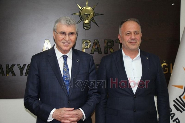 Ekrem Yüce'den AK Parti ve MHP Akyazı İlçe Başkanlıklarını ziyaret