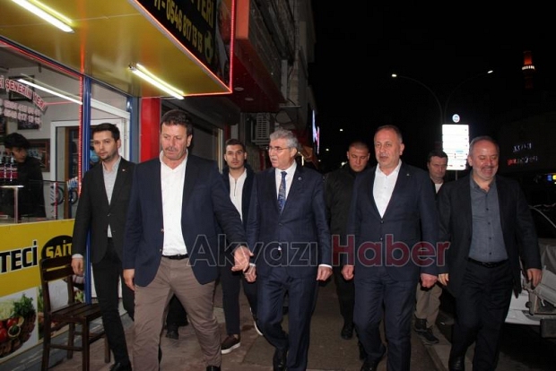 Ekrem Yüce'den AK Parti ve MHP Akyazı İlçe Başkanlıklarını ziyaret