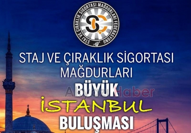 Staj ve çıraklık mağdurları miting düzenliyor